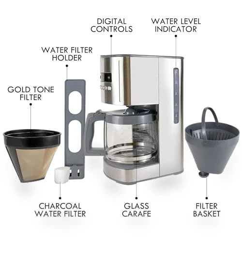 12 cup Drip Coffee Machine — Electric Coffee Brewers, Kenmore