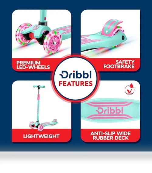 3-Wheel Kids Scooter — Kids' Bikes, Dribbl