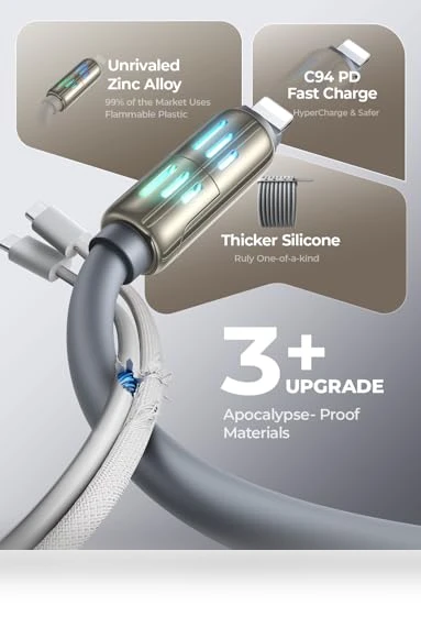 4 in 1 Charging Cable — Cables, LISEN