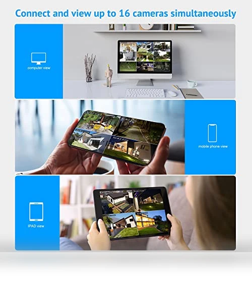 4MP 2K Security Cameras Outdoor Indoor Wired — Outdoor Security Cameras, LaView