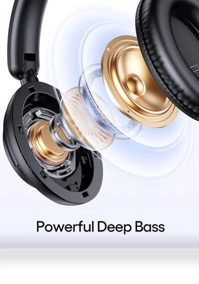 Active Noise Cancelling Headphones — Over-Ear Headphones, TAGRY