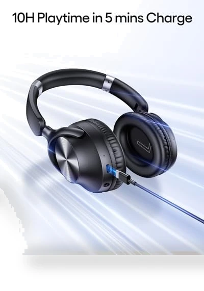 Active Noise Cancelling Headphones — Over-Ear Headphones, TAGRY
