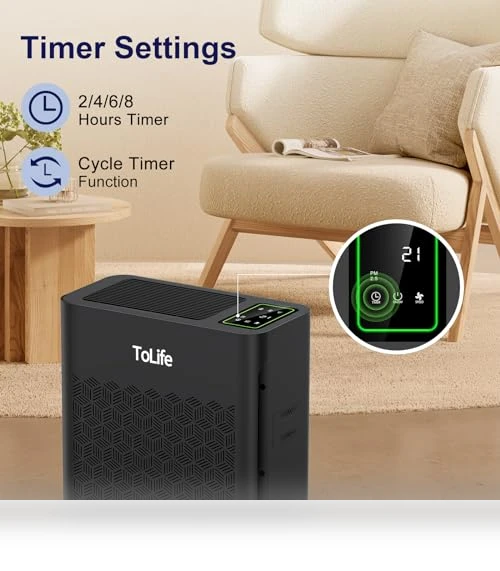 Air Purifier for Home Large Room — HEPA Air Purifiers, ToLife