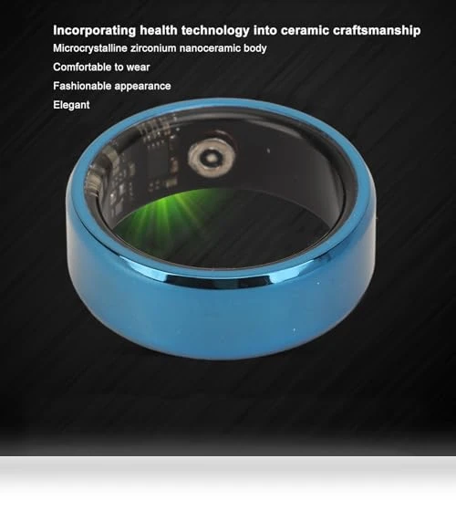 Ceramic Smart Ring Health Sleep Monitoring Step Counter Remote Camera — Smart Rings, ciciglow