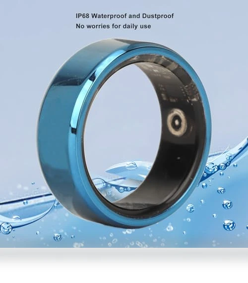 Ceramic Smart Ring Health Sleep Monitoring Step Counter Remote Camera — Smart Rings, ciciglow