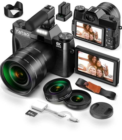 Digital Camera for Photography and Vlogging — Mirrorless Cameras, Yatao