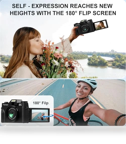 Digital Camera for Photography and Vlogging — Mirrorless Cameras, Yatao