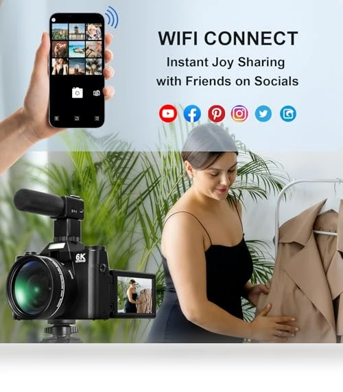 Digital Camera for Photography and Vlogging — Mirrorless Cameras, Yatao
