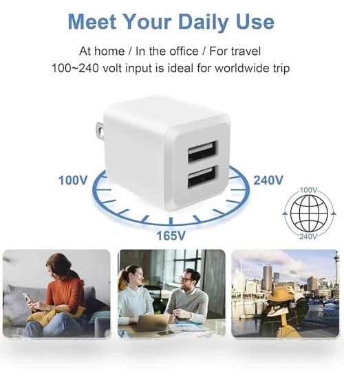 Dual Port USB Wall Charger — Wall Chargers, SHENZHEN OFSPOWER ELECTRONIC TECHNOLOGY CO., LTD.