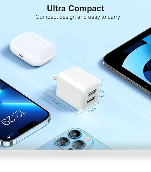 Dual Port USB Wall Charger — Wall Chargers, SHENZHEN OFSPOWER ELECTRONIC TECHNOLOGY CO., LTD.