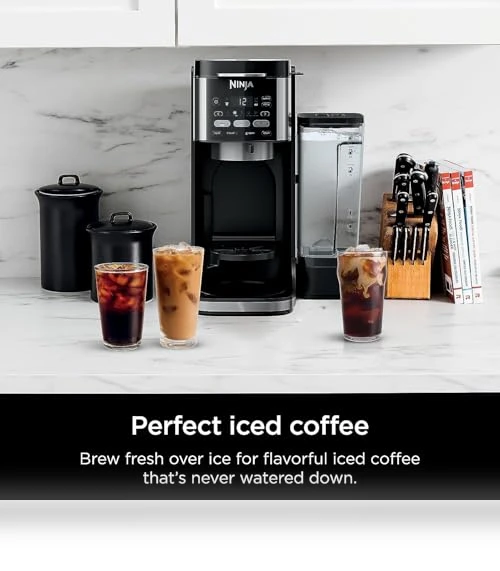 DualBrew Hot & Iced Coffee Maker — Chilled Brew Essentials, Ninja