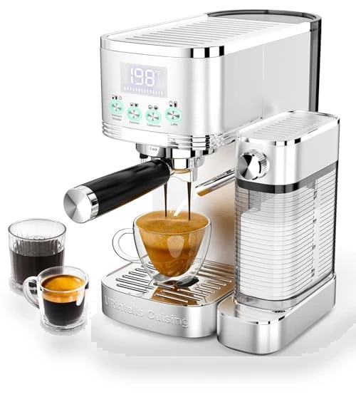 Espresso Machine with Automatic Milk Frother — Espresso Machines, URintells Cuising