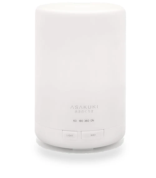 Essential Oil Diffuser with Humidifier and LED Light — Diffusers, ASAKUKI
