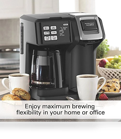 FlexBrew 2-Way Brewer Programmable Coffee Maker — Electric Coffee Brewers, Hamilton Beach