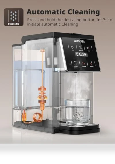 Grind & Brew Coffee Maker with Built-in Grinder — Single-Cup Coffee Makers, AIRMSEN