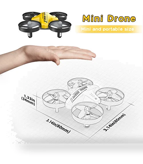 Hand Operated & RC Nano Quadcopter — Drones, ATOYX