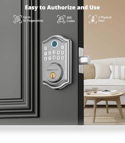 Keyless Entry Door Lock — Deadbolts, AkaGear