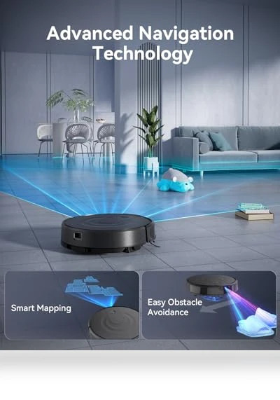 Robot Vacuum and Mop Combo — Smart Cleaning Robots, Seyanke