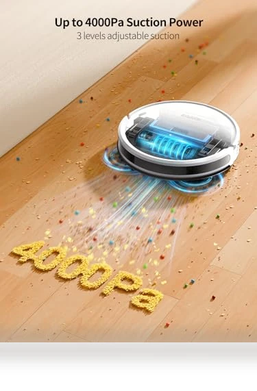 Robot Vacuum and Mop Combo — Smart Cleaning Robots, HONITURE
