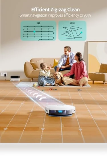 Robot Vacuum and Mop Combo — Smart Cleaning Robots, HONITURE