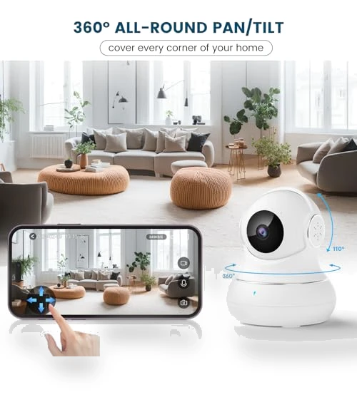 Security Camera Indoor 2K — Baby Monitors, litokam