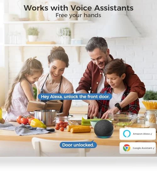 Smart Lock with Fingerprint Keyless Entry — Keyless Entry, Devo