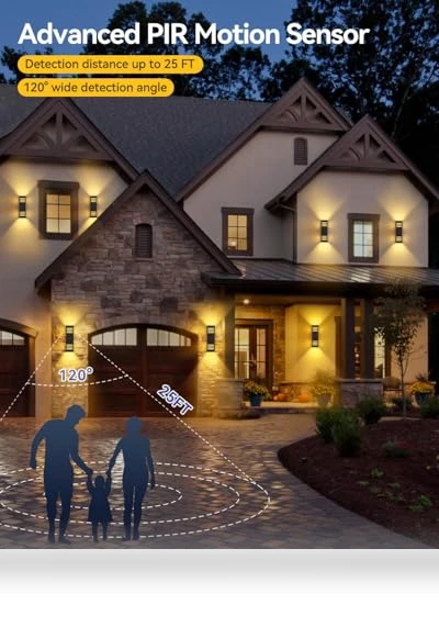 Smart Porch Light Motion Sensor — Step Lights, KIZON
