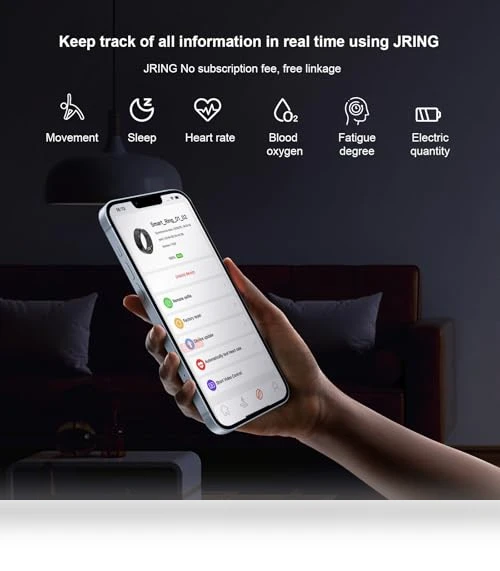 Smart Ring Health Tracker — Smart Rings, ZMSTLAMP
