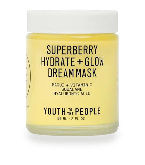 Superberry Hydrate + Glow Dream Mask — Nighttime Moisturizers, Youth To The People