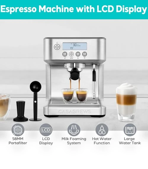 Ultra Espresso Machine — Milk Frothers, CASABREWS