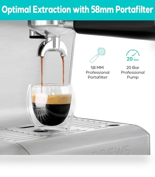 Ultra Espresso Machine — Milk Frothers, CASABREWS
