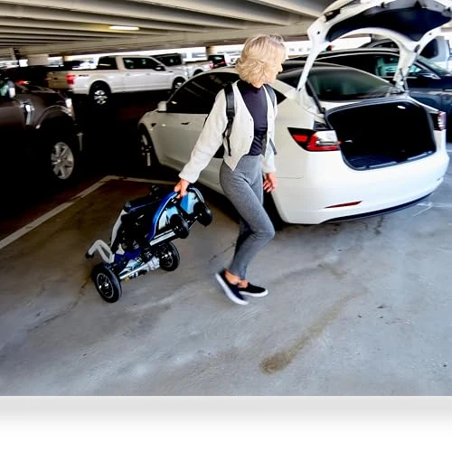 Ultra Lightweight Electric Powered Folding 4 Wheel Mobility Scooter — Mobility Scooters, ZiiROBOT
