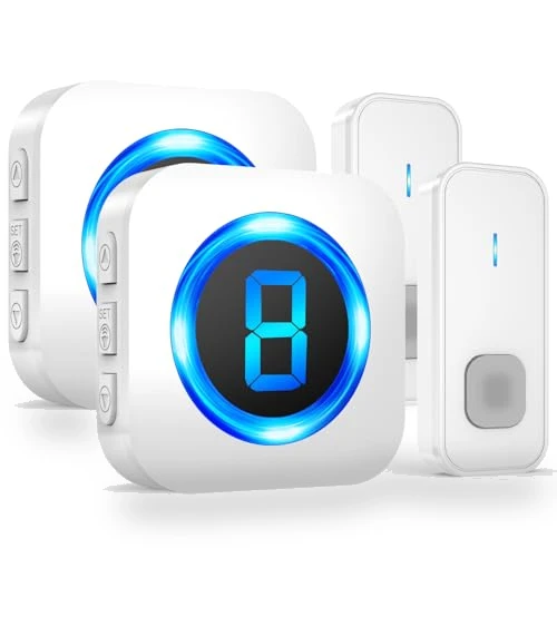 Waterproof Wireless Doorbell with Long Range — Kits, SURFOU