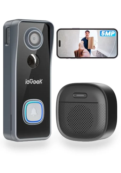 Wireless Doorbell Camera — Smart Home Security, iegeek