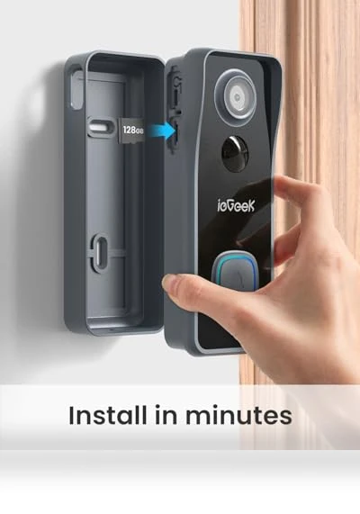 Wireless Doorbell Camera — Smart Home Security, iegeek