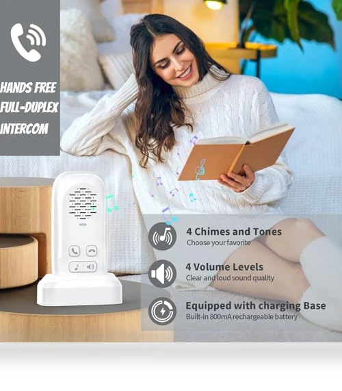 Wireless Doorbell with Intercom — Intercoms, PANDAAR
