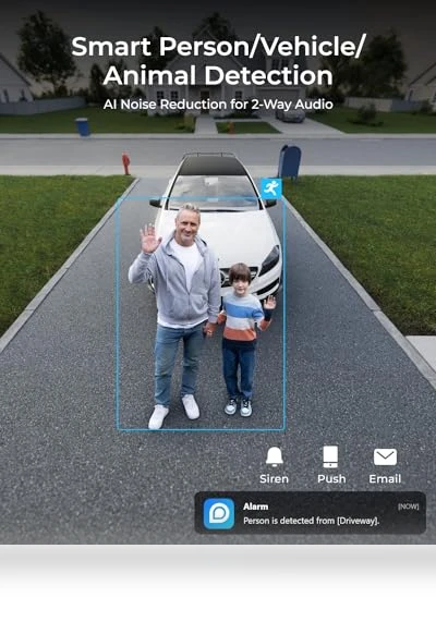 16MP UHD Dual-Lens PoE Security Camera — Security Cameras, Reolink