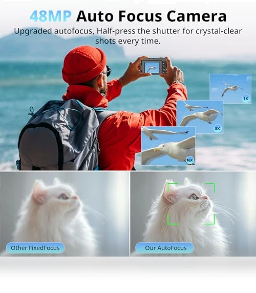 4K Digital Camera for Photography and Video — Mirrorless Cameras
