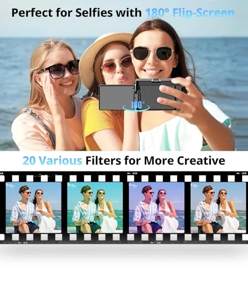 4K Digital Camera for Photography and Video — Mirrorless Cameras