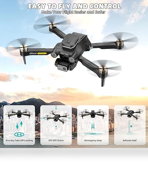 4K HD GPS Drone with Camera — Drones, TTBD TOYS