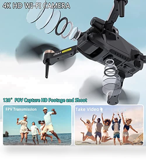 4K HD GPS Drone with Camera — Drones, TTBD TOYS