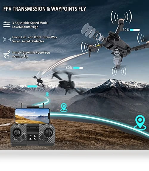 4K HD GPS Drone with Camera — Drones, TTBD TOYS