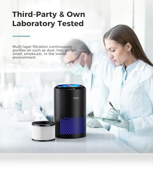 Air Purifier for Bedroom and Home — HEPA Air Purifiers, AROEVE