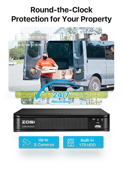 Home Security Camera System — Security Cameras, ZOSI