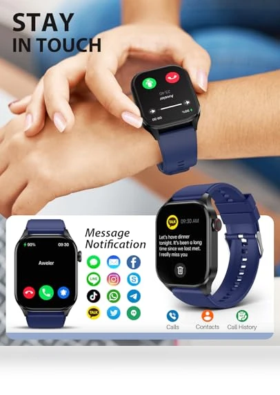 Infrared True Blood Oxygen Monitor Smart Watch — Smartwatches, SOUYIE
