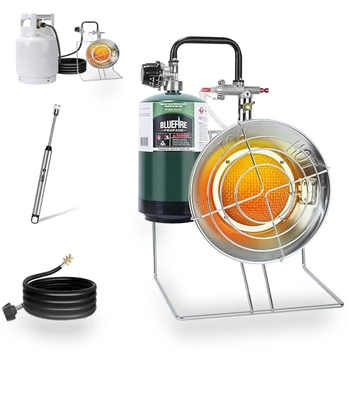 Multi-Use Portable Propane Heater/Cooker — Patio Heaters, Hotdevil