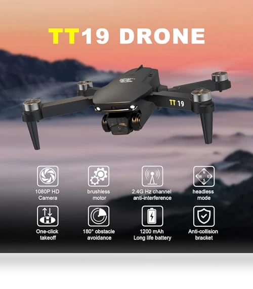 Obstacle Avoidance RC Drone with HD Camera — Drones