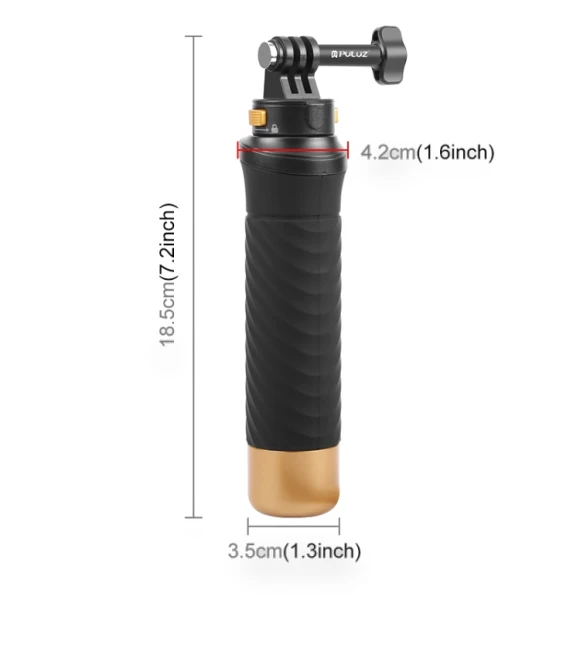 Quick Release Floating Handle Hand Grip — Paddle Accessories, PULUZ