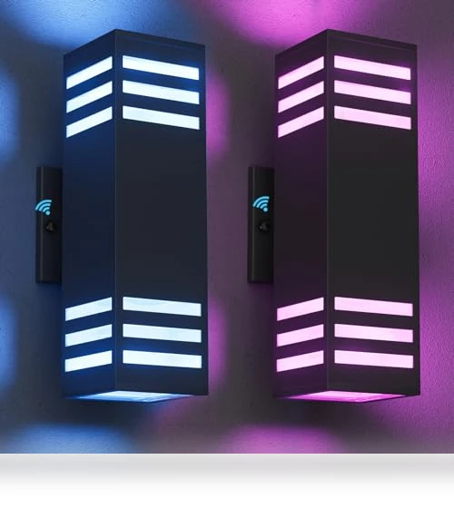 RGB Smart Wall Lights — Garden Illumination, iYogaled