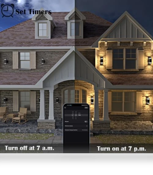 RGB Smart Wall Lights — Garden Illumination, iYogaled